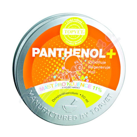 Panthenol TOPVET + Mast pro kojence a matky 11% 50 ml