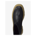 Béžovo-černé kotníkové boty Tamaris