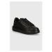 Kožené sneakers boty Karl Lagerfeld KAPRI MENS černá barva, KL52574A