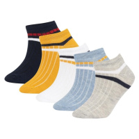 DEFACTO Size 5-Pack Cotton Ankle Socks