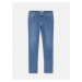 Džíny trussardi 5 pocket 260 regular skinny fit modrá