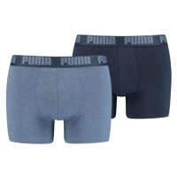 Puma BASIC 2P Pánské boxerky, světle modrá, velikost