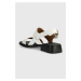 Kožené sandály Camper Dana dámské, bílá barva, K201486.007