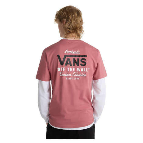VANS Holder St Classic T-shirt Men Pink, Size