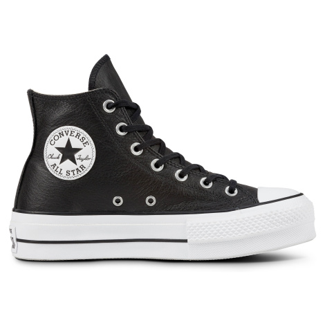 Dámské boty Converse CHUCK TAYLOR ALL STAR LIFT CLEAN černá/černá/bílá