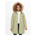 Světle zelený dámský prošívaný lehký kabát ONLY New Tanzia