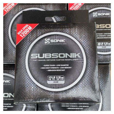 Sonik Vlasec Subsonik Clear 1200m - 0,28mm