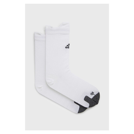 Ponožky adidas Performance HA0096 pánské, bílá barva