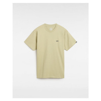 VANS Left Chest Logo T-shirt Men Beige, Size