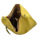Trendy dámská koženková crossbody kabelka Tabira, žlutá