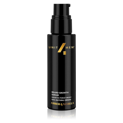 Unit4Men Beard Growth Serum Amber&Vanilla sérum 30 ml