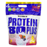 WEIDER Protein 80 plus lesní plody a jogurt 2000 g