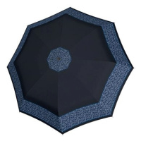 Doppler Fiber Mini Classic - dámský skládací deštník, černá, modrá