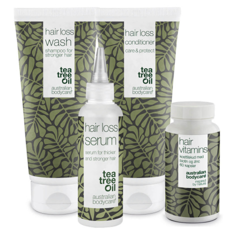 4 produkty na vypadávání a řídnutí vlasů - Produkty proti vypadávání vlasů s biotinem, Tea Tree  AUSTRALIAN BODYCARE
