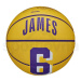 Wilson NBA Player Icon Mini Bskt Lebron U WZ4007201XB - yellow/purple