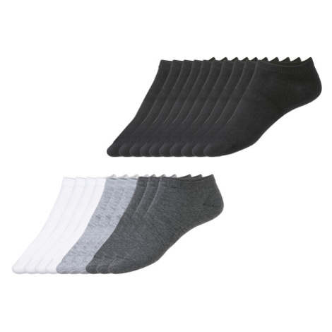 LIVERGY® Pánské nízké ponožky, 10 párů