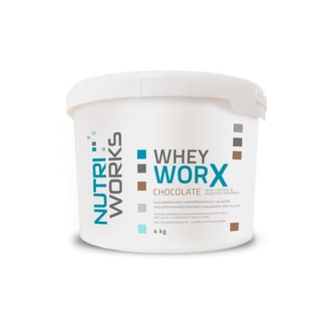 Nutrimarket Oy Whey Worx 4 kg čokoláda Varianta: čokoláda