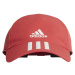 adidas 3-STRIPES BASEBALL CAP Sportovní kšiltovka, červená, veľkosť