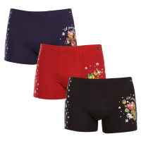 3PACK pánské boxerky Andrie vícebarevné