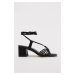 Trendyol Black Tied Women's Classic Heeled Shoes