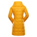 Alpine Pro Ikma Dámský ultralehký zimní kabát LCTS132 radiant yellow