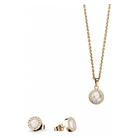 Dárková sada náhrdelník + naušnice Bering WithLove-Set-G