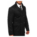 Černý pánský zimní kabát Bolf 79B3