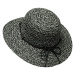 Dámský letní klobouk Bernadette šedý