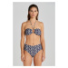 PLAVKY GANT G PATTERN BANDEAU VRCHNÍ DÍL EVENING BLUE