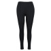 Trendyol Curve Black Knitted High Waist Zippered Leggings