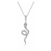 OLIVIE Stříbrný náhrdelník HAD 4454