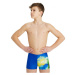 Chlapecké plavky arena boys swim short placement royal/multi