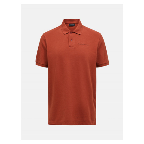 Červené pánské sportovní polokošile