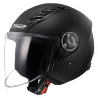 Moto přilba LS2 OF616 Airflow II Solid Matt Black