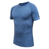 SENSOR MERINO AIR pánské triko kr.rukáv riviera blue