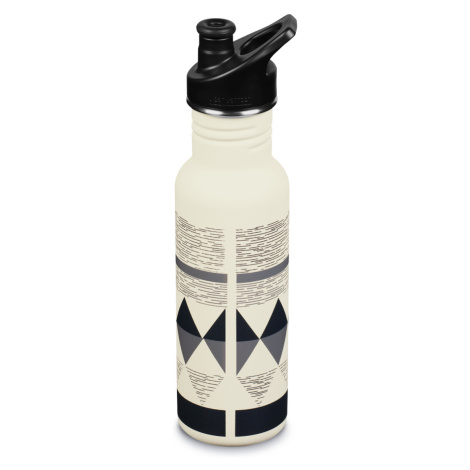 Láhev Klean Kanteen Classic 532 ml Sport Cap Barva: béžová