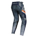 SCOTT 450 PODIUM moto kalhoty modrá/oranžová