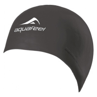 Plavecká čepice aquafeel bullitt silicone cap černá