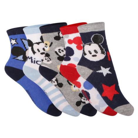 5PACK dětské ponožky Cerdá Mickey vícebarevné (2200007397) Cerda