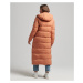 Superdry Zimní kabát jasně oranžová