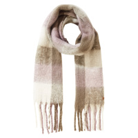 Šála camel active scarf dark khaki check