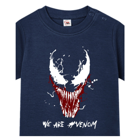 Tričko pro miminka s potiskem Venom od Marvel - ideální dárek pro fanoušky BezvaTriko