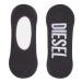 Ponožky diesel skm-hidepat-twopack socks 2pac černá