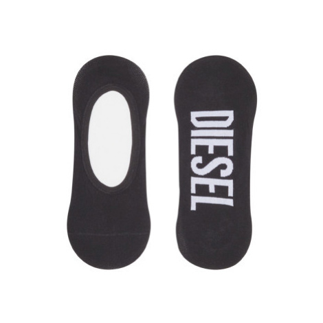 Ponožky diesel skm-hidepat-twopack socks 2pac černá