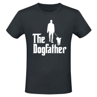Tierisch The Dogfather Tričko černá