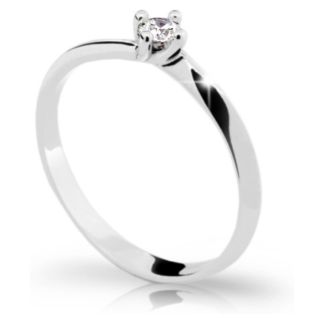 Cutie Diamonds Zásnubní prsten z bílého zlata s briliantem DZ6811-1907-00-X-2 49 mm