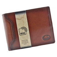 El Forrest Pánská kožená peněženka El Forrest 2892/A 29 RFID hnědá