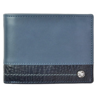 SEGALI Pánská kožená peněženka 2951320005WL modrá/modrá