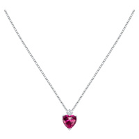 Morellato Romantický stříbrný náhrdelník Srdce Tesori SAIW161