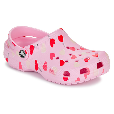 Crocs Classic VDay Clog K Růžová